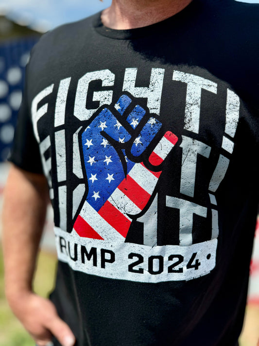 Fight Fight Fight Trump 2024 Tee