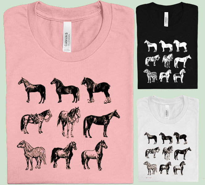 Horses - Graphic Tee