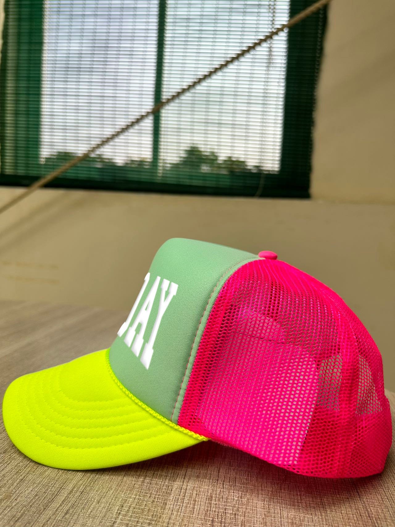 Pool Day Multi-Trucker Hat (Mint)