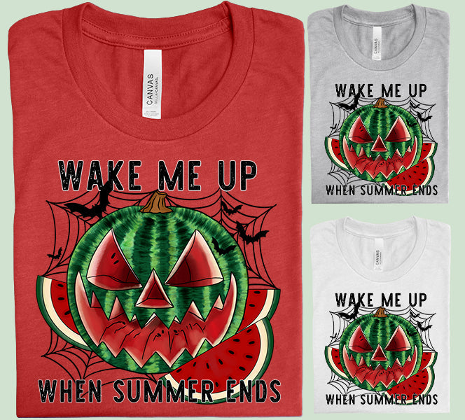 Wake Me Up When Summer Ends - Graphic Tee