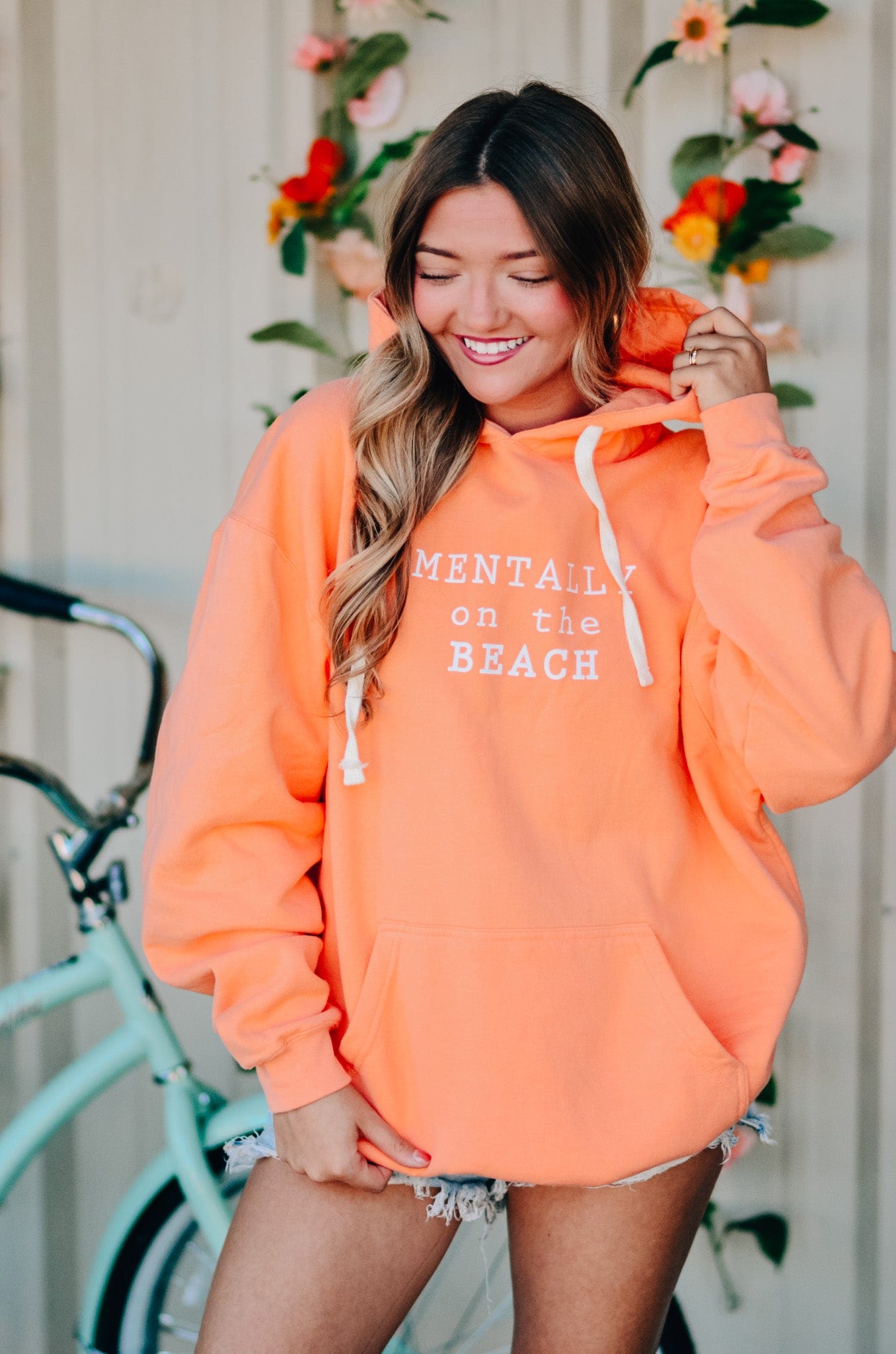 Mentally On The Beach Hoodie