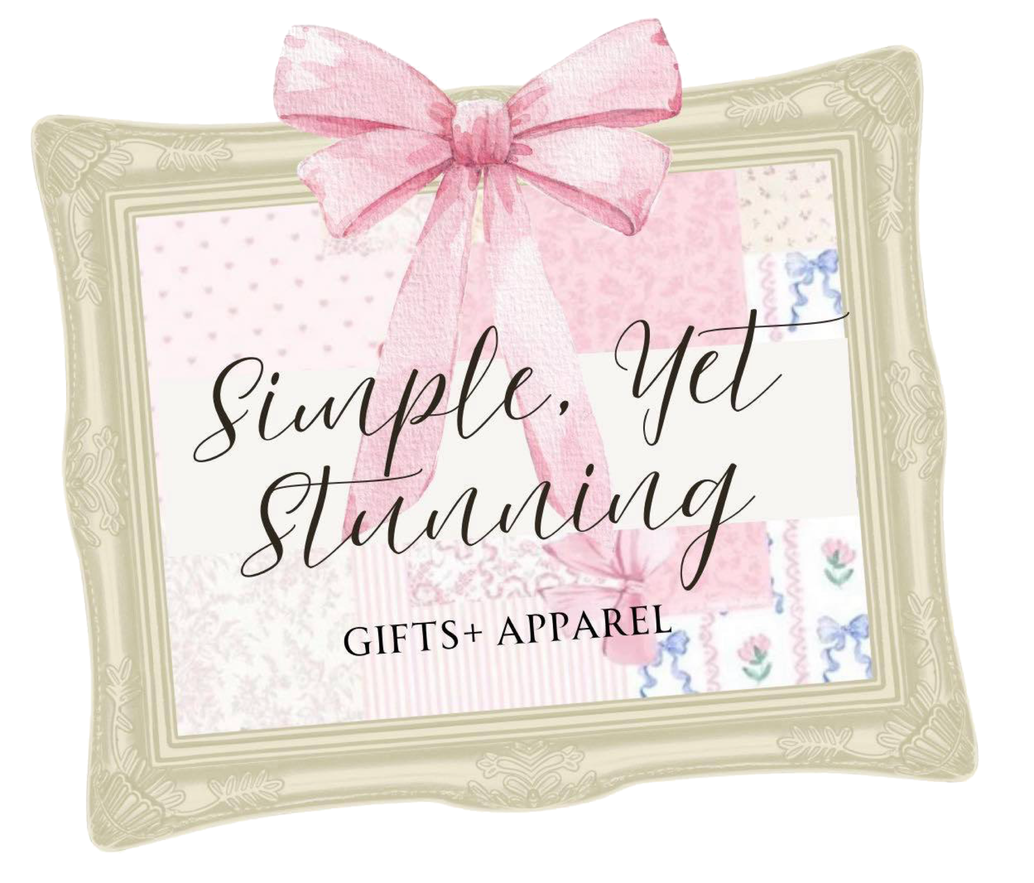 Simple, Yet Stunning Gifts + Apparel   