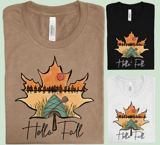 Hello Fall - Graphic Tee