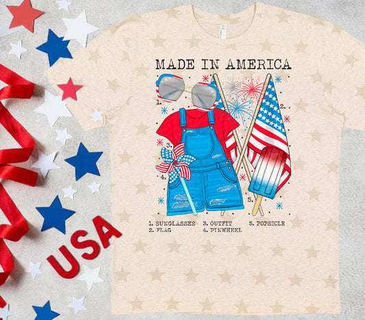 Made in America - Star Graphic Tee