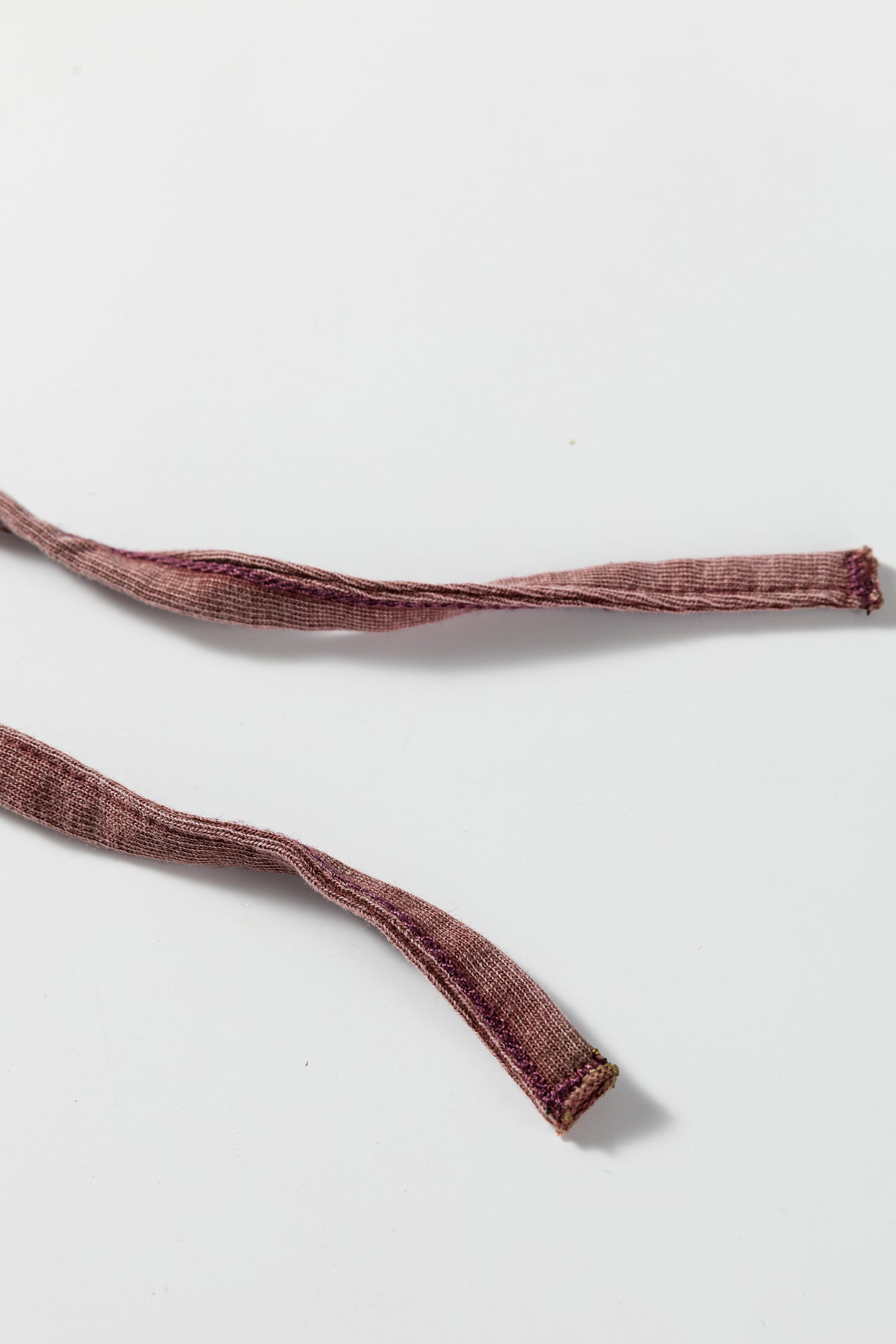 Medium Grey Mineral Wash Lace-up High Waist Raw Hem Patched Pocket Pants