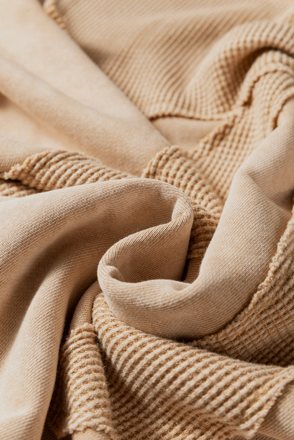 Bright Pink Mineral Wash Big Bow Patchwork Pullover Sweatshirt