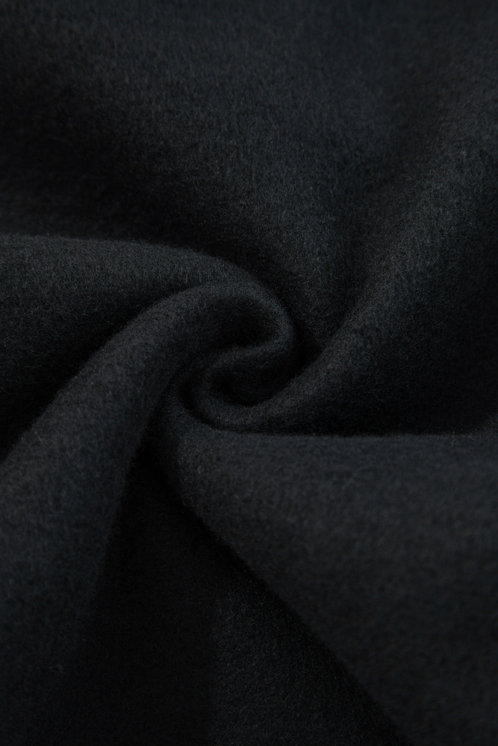 Coffee Fleece Lined Leopard Drawstring Elastic Waist Solid Pants