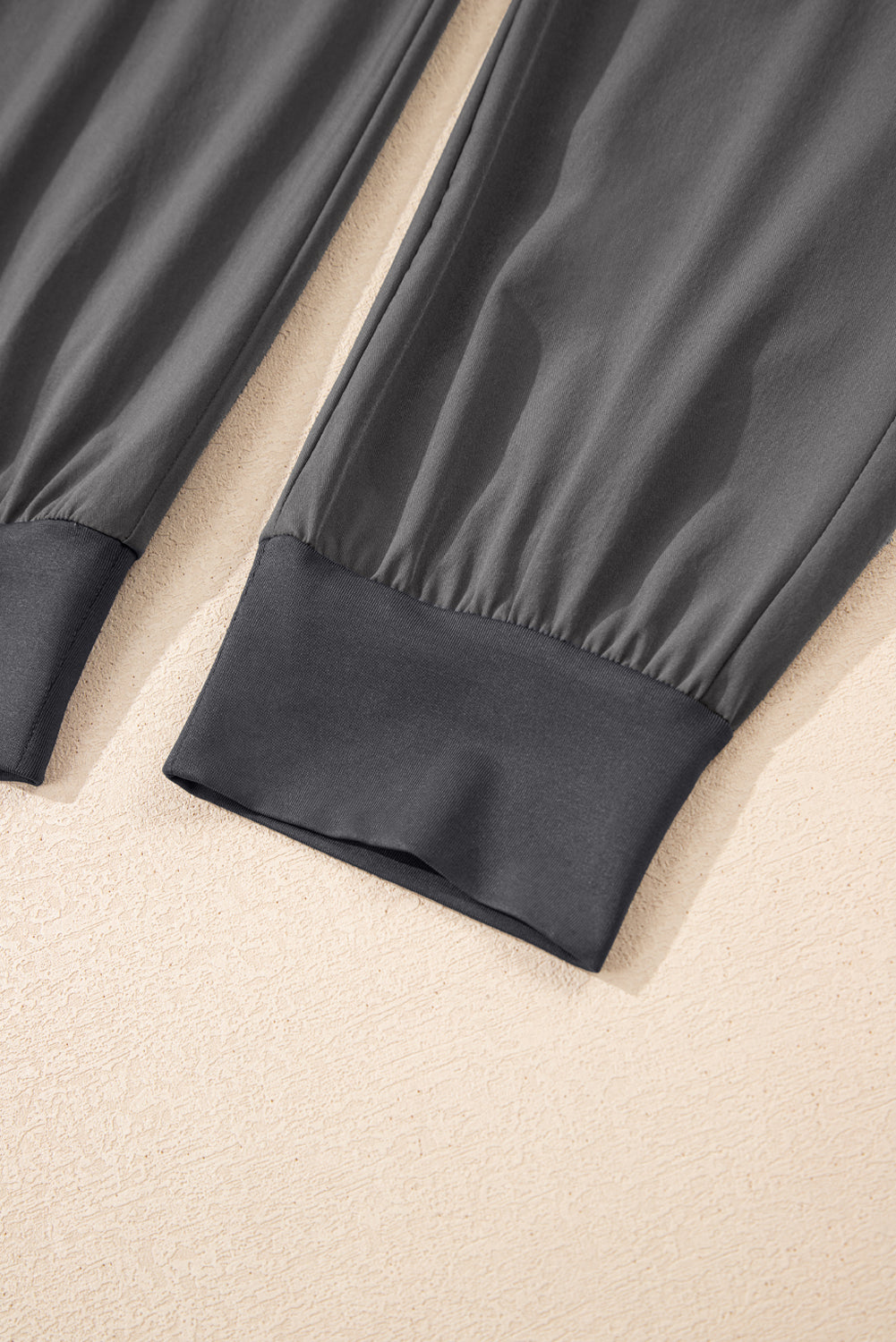 Camel Elastic High Waist Pocketed Cargo Jogger Pants