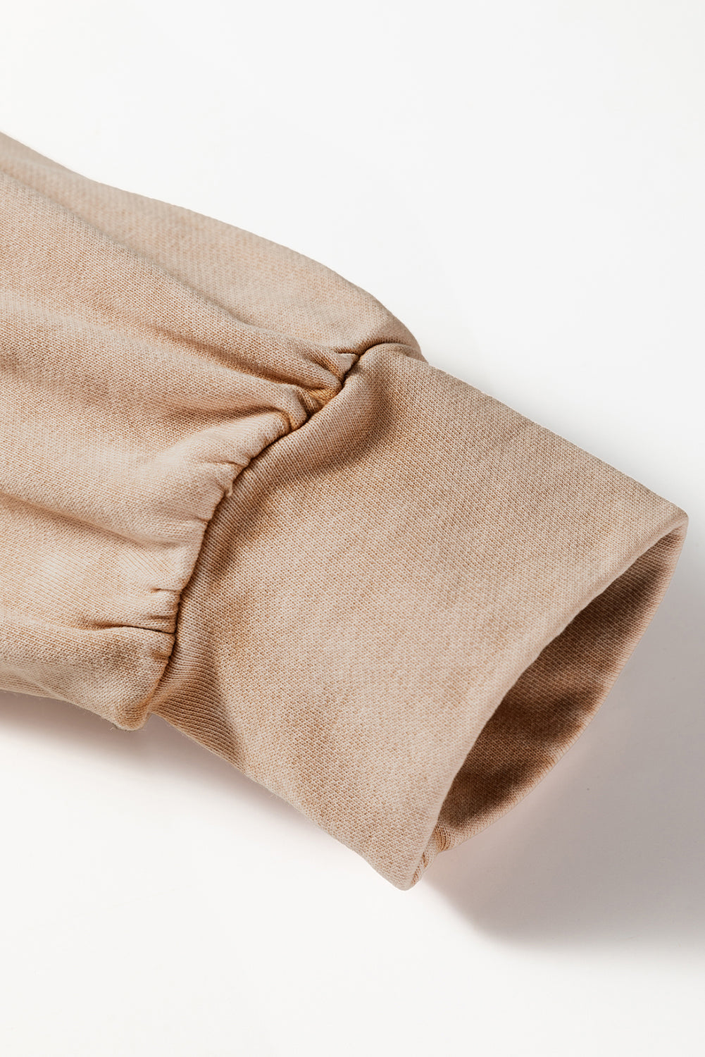 Bright Pink Mineral Wash Big Bow Patchwork Pullover Sweatshirt