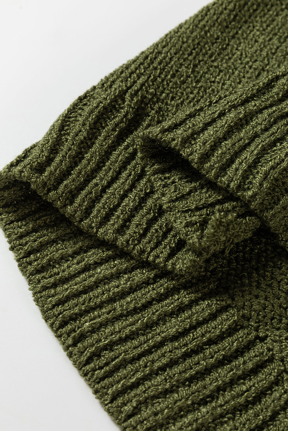 Pale Khaki Oversize Drop Shoulder Slouchy Sweater Dress