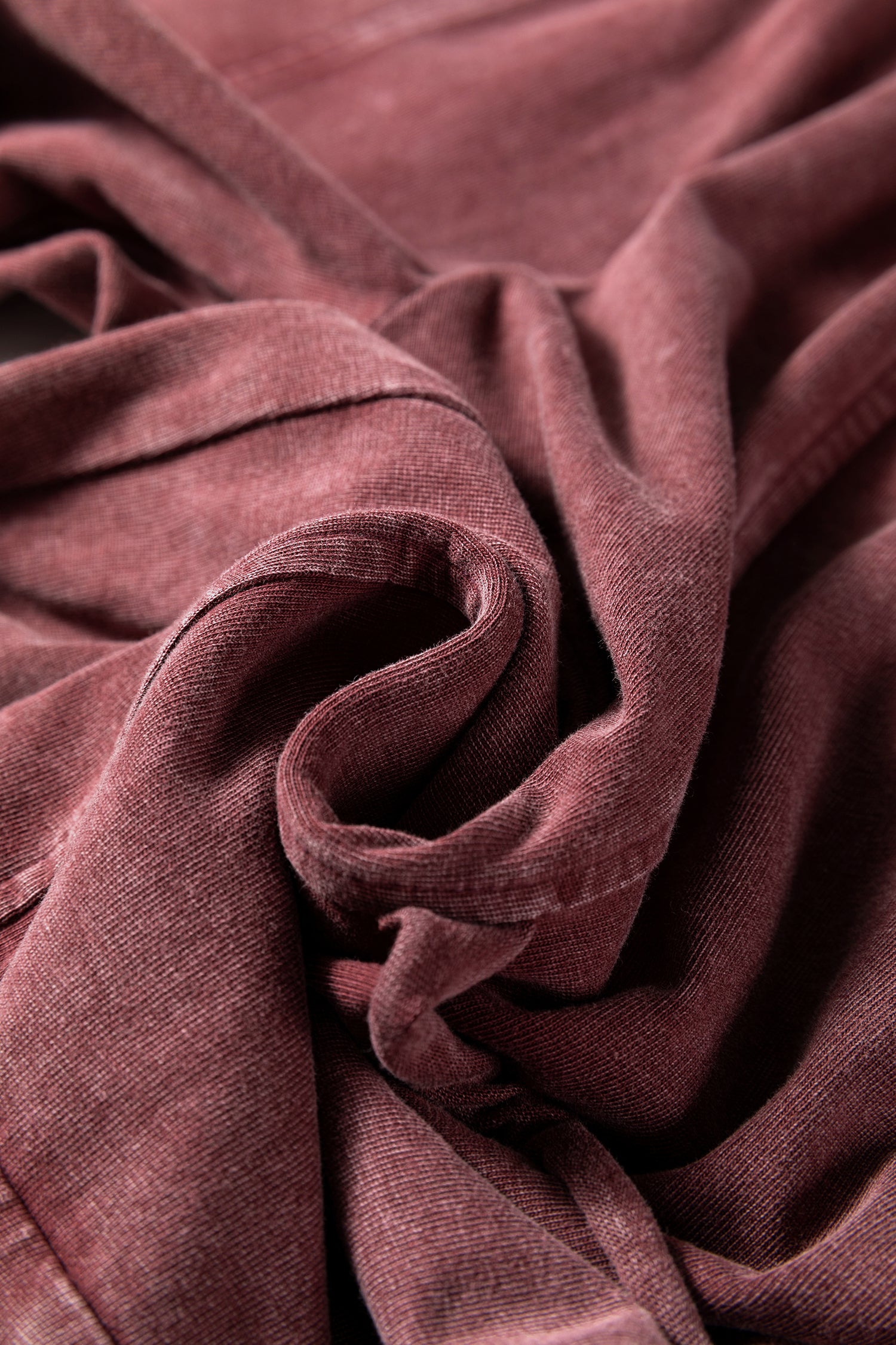 Medium Grey Mineral Wash Lace-up High Waist Raw Hem Patched Pocket Pants