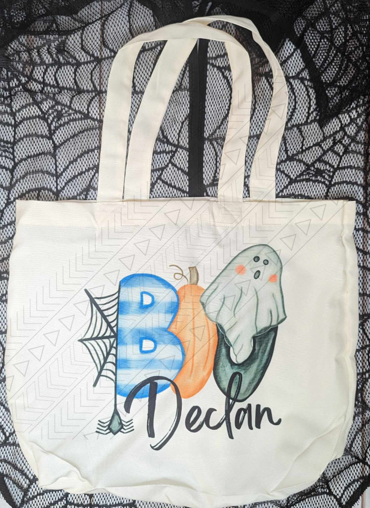 Boo Halloween Tote