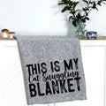 Cat Snuggling Blanket