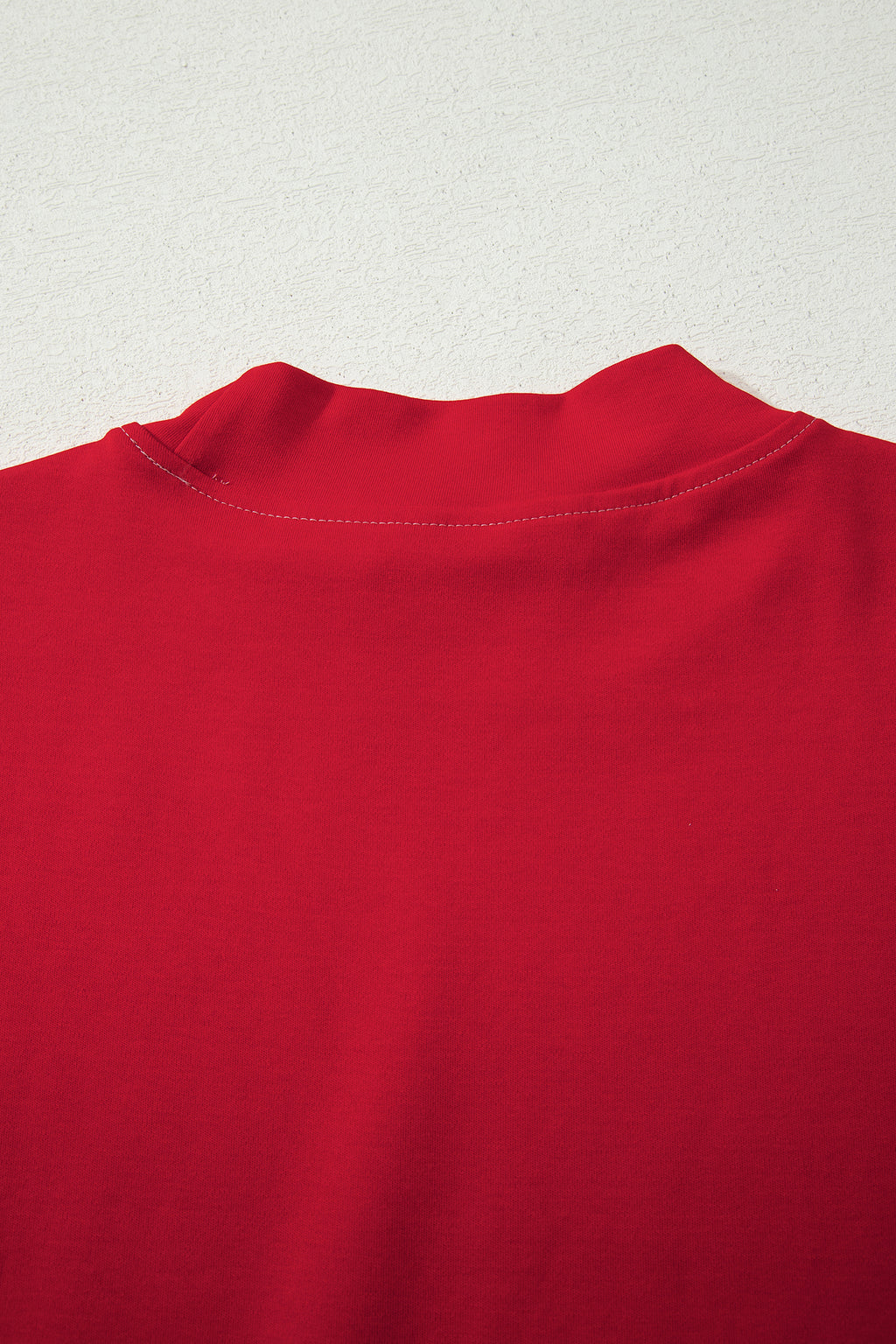 Light Grey Reversible Contrast-Stitched T-Shirt