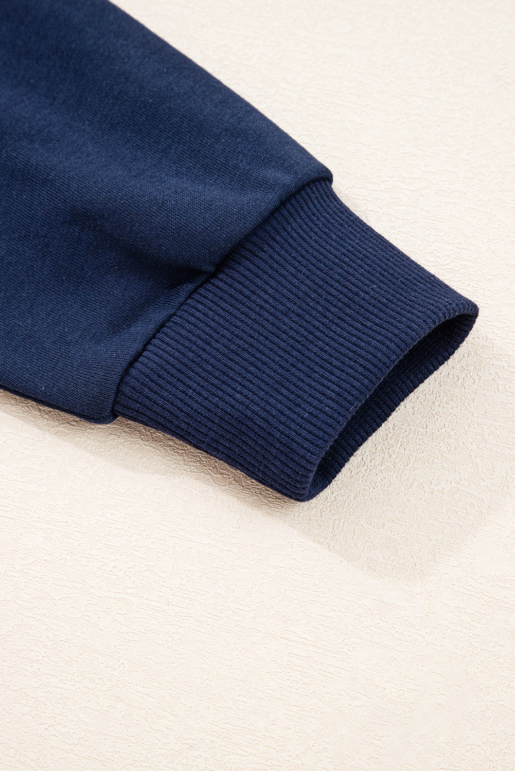 Evergreen Varsity Striped Detail Drop Shoulder Oversized Sweatshirt