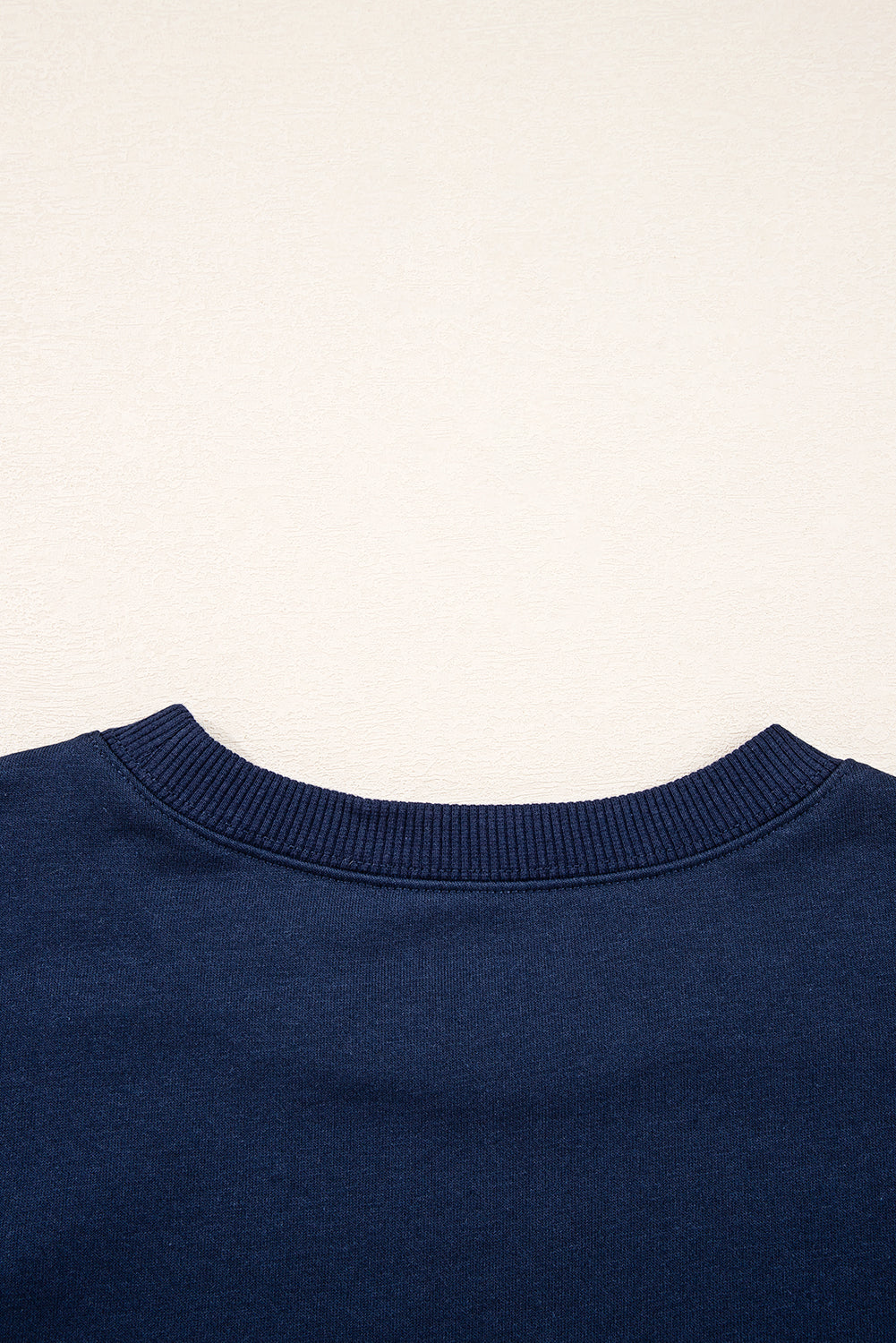 Evergreen Varsity Striped Detail Drop Shoulder Oversized Sweatshirt