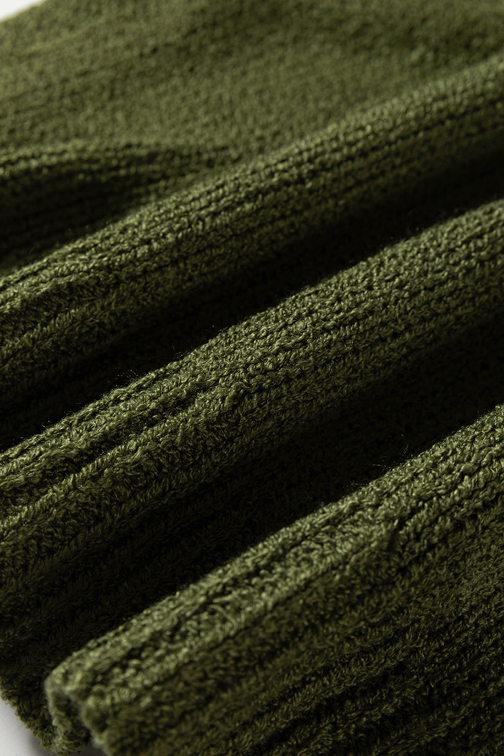 Pale Khaki Oversize Drop Shoulder Slouchy Sweater Dress