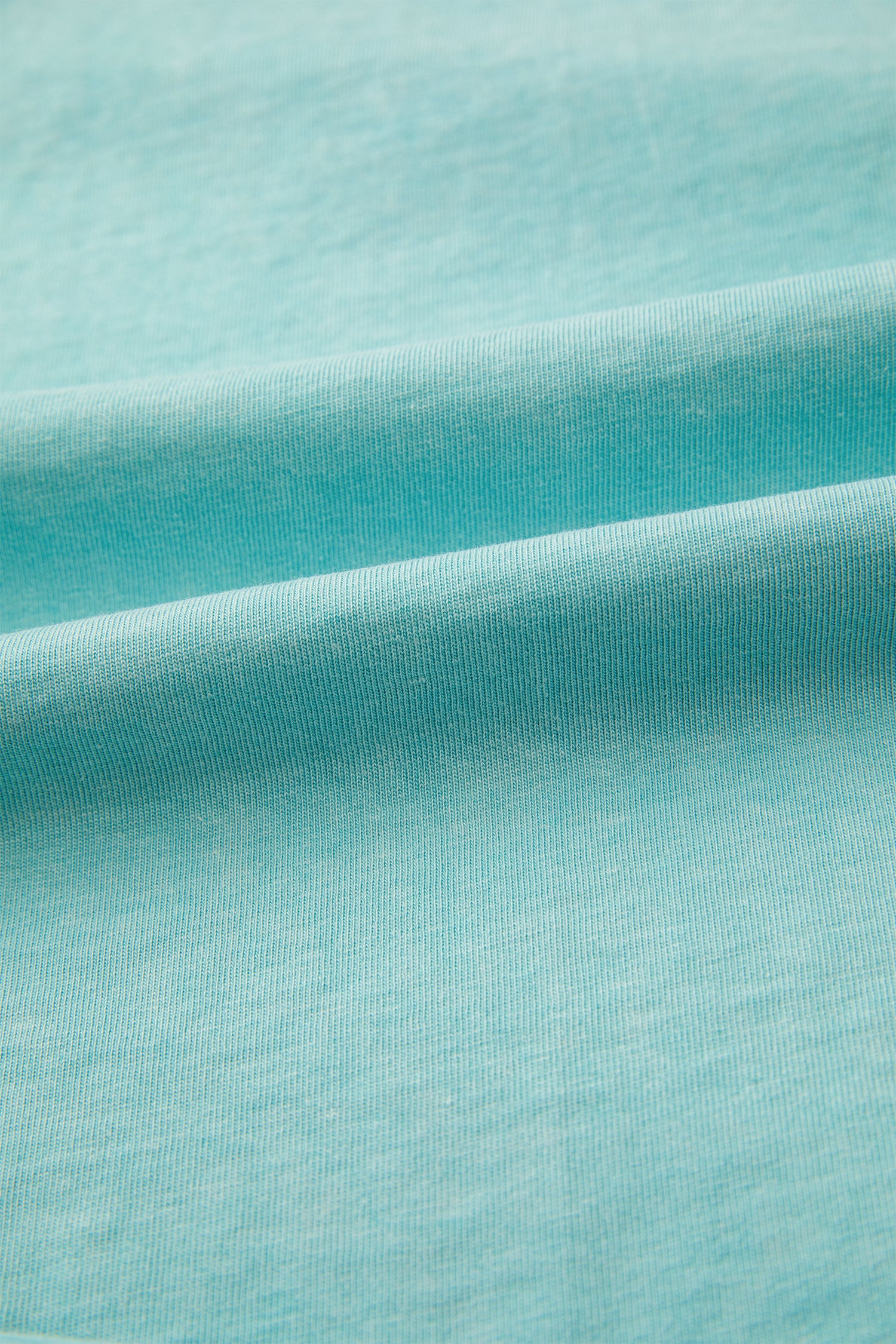 Mint Green Mineral Wash Raglan Sleeve Boxy Fit Cropped Tee