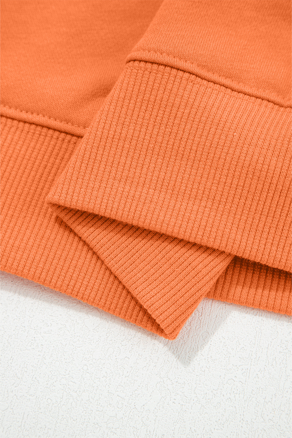 Flamingo Drop Shoulder Puff Sleeve Crop Pullover Drawstring Wide Leg Pants Set