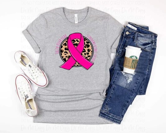 Faith over Fear #breastcancerawareness Shirt