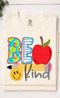 Be Kind teacher graphic tee