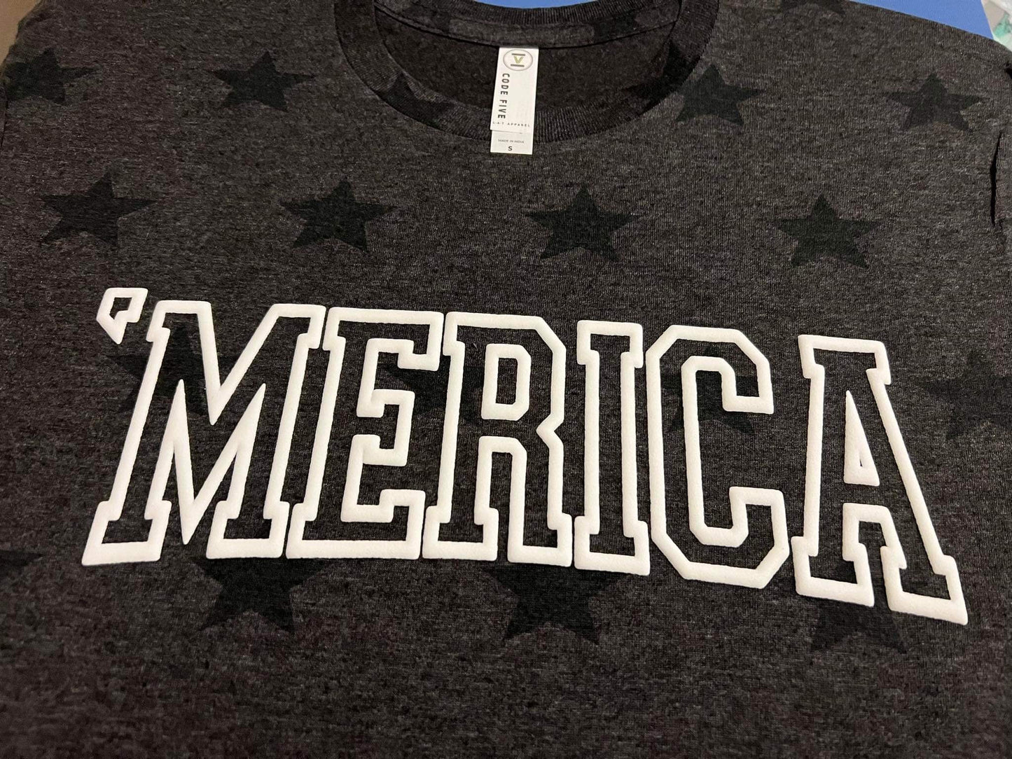 Merica 3D Puff Shirt