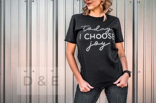 Today I Choose Joy Graphic Tee