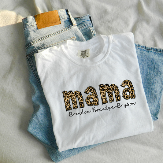 Leopard Mama- Kids script Name