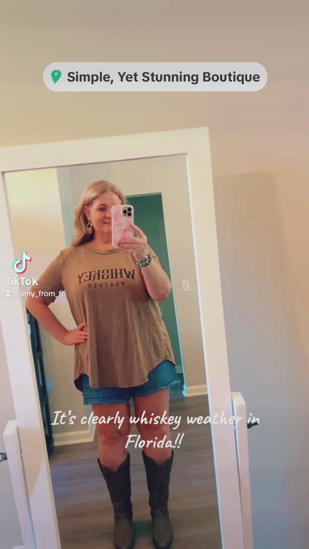 Whiskey Weather tee
