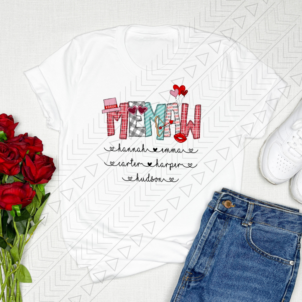 Valentine Custom Name T-Shirt