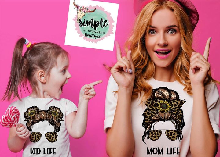 momlife-kid-life-graphic-tee-set