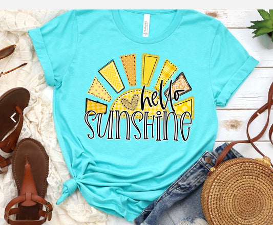 Hello Sunshine graphic tee