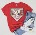 For the Love of the game graphic tee