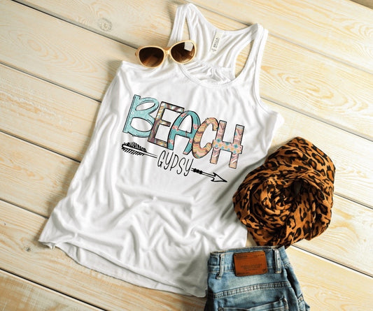 “Beach Gypsy” graphic tee